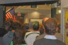 Parents Stand in Support of Coach Olson, Jewett at School Board Meeting